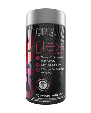 One Flex Graphene Condom - Pack of 10