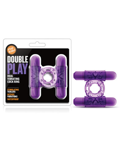 Blush Play With Me Double Play Dual Vibrating Cockring