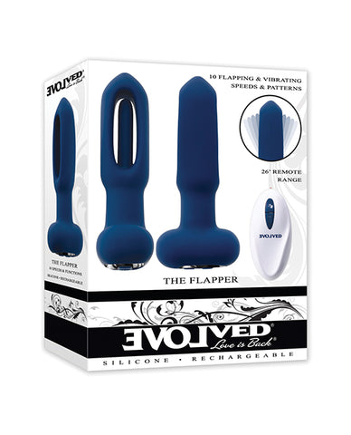 Evolved The Flapper Remote Controlled Clit Tickler & Vibrator