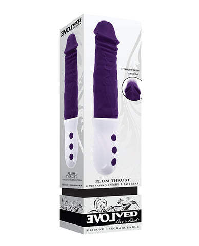 Evolved Plum Thrust Realistic Shaft Vibrator