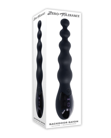 Zero Tolerance Backdoor Baton Beaded Anal Vibrator