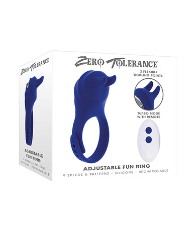 Zero Tolerance Adjustable Ring Fun