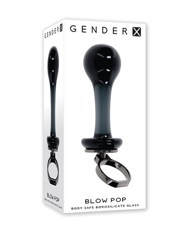 Gender X Blow Pop Glass Anal Plug