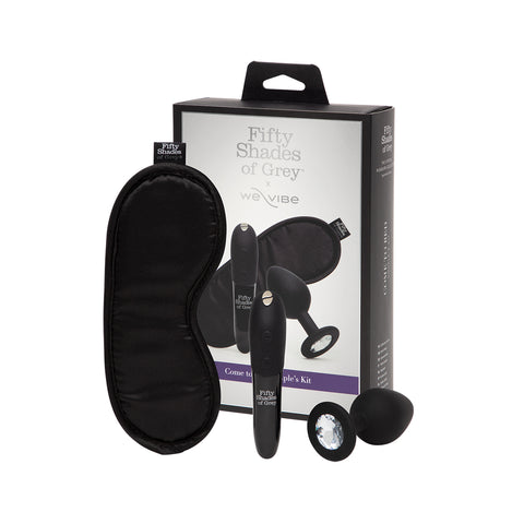 Fifty Shades X We-Vibe Come to Bed 3pc Couple's Kit