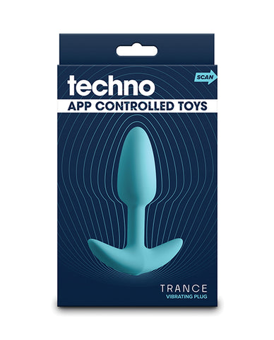 Techno Trance App Controlled Vibrating Anal Plug w/Remote