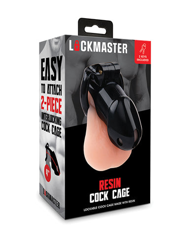 Lockmaster 4" Resin Cock Cage