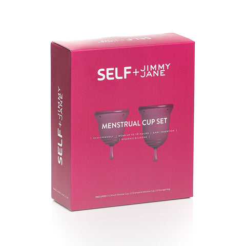 SELF + Jimmyjane Menstrual Cups 2pc Set