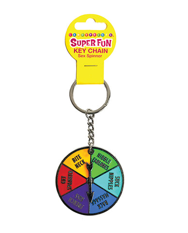 Super Fun Sex Spinner Key Chain