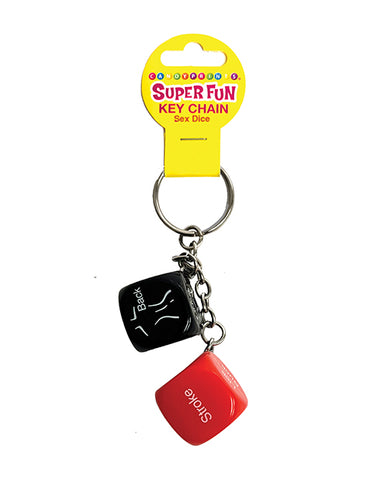 Super Fun Sex Dice Key Chain