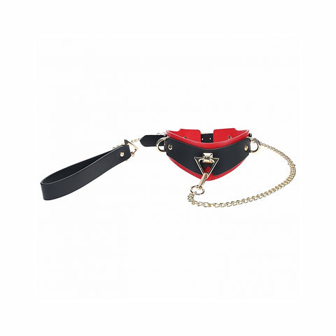 Ouch! Milan Collection - Collar with Leash