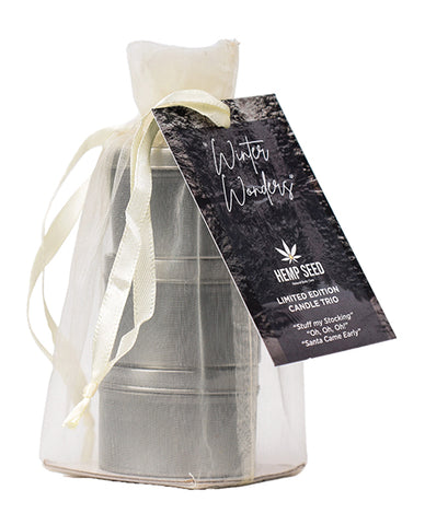 Earthly Body 2024 Holiday 3 in 1 Candle Trio Gift