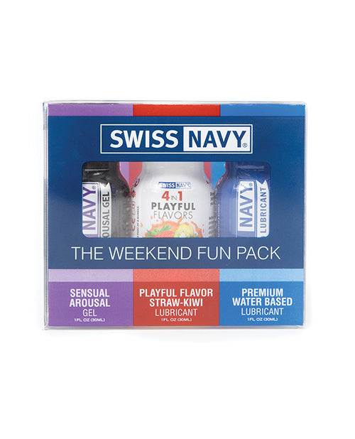 Swiss Navy Weekend Fun Pack of 3