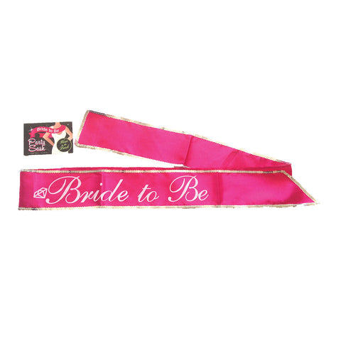 Bride to Be Glow Sash