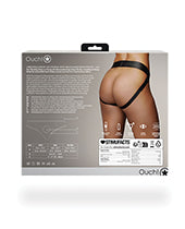 Shots Ouch Vibrating Strap On Thong W/removable Rear Straps