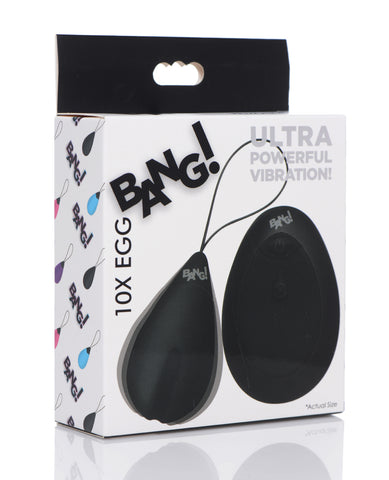 Bang! 10X Silicone Vibrating Egg