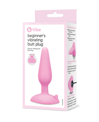 B-Vibe Beginner's Vibrating Tapered Butt Plug