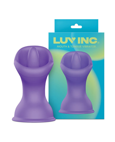 Luv Inc. Mouth & Tougue Suction Cup Vibrator