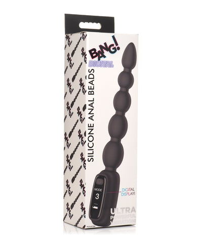 Bang! Digital Silicone Anal Beads