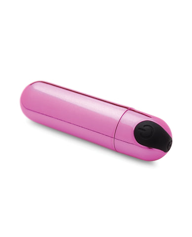 Bang! 10X Rechargeable Vibrating Metallic Bullet