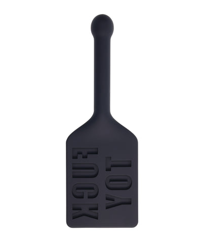 Edge "FUCK TOY" Silicone Paddle