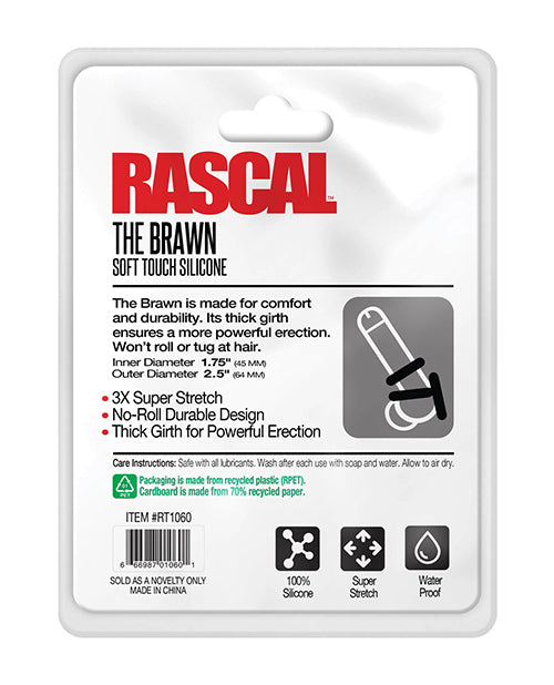 Rascal The Brawn Silicone Cock Ring