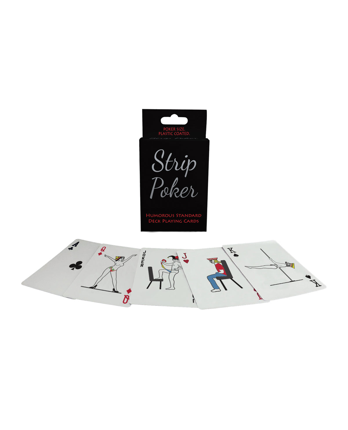 Strip Poker - Stripper Themed Playing Card Deck