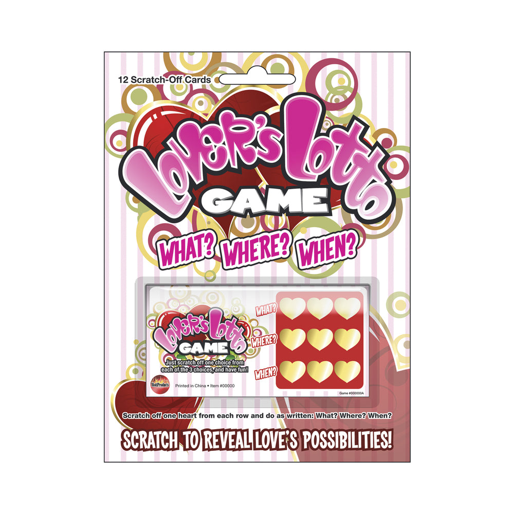 Lovers Lotto Game Scratch & Play Sex Game