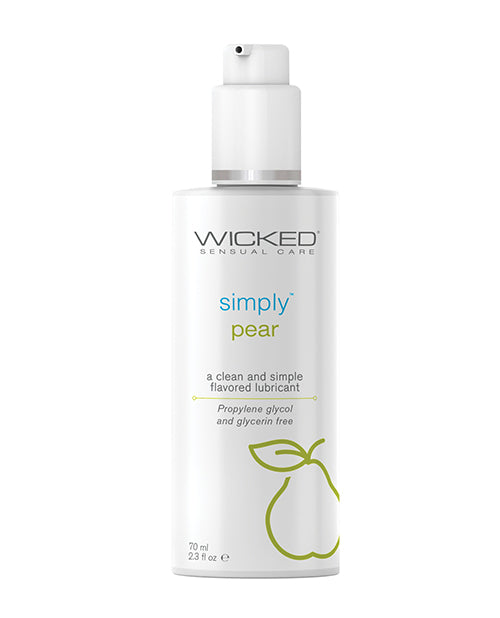 Wicked Sensual Care Simply Water Based Lubricant - Flavored