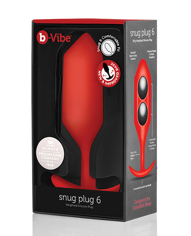 B-Vibe Weighted Snug Plug 6 (515g)