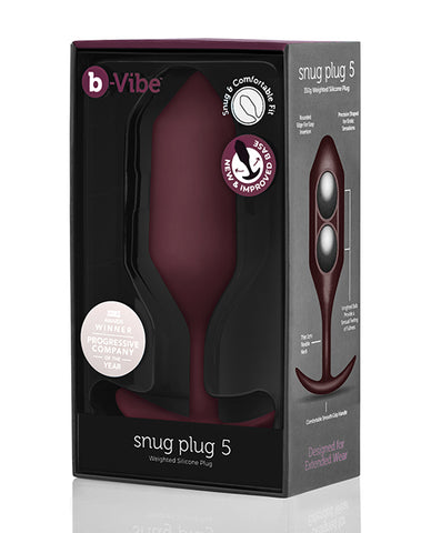 B-Vibe Weighted Snug Plug 5 (350g)