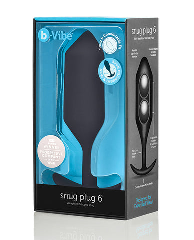 B-Vibe Weighted Snug Plug 6 (515g)