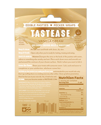 Pastease Tastease Tasty Sex Candy