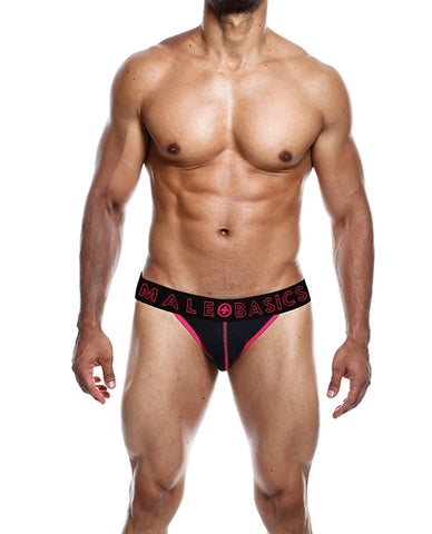 Male Basics Neon Jockstrap Coral