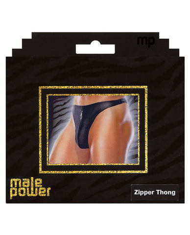 Male Power Zipper Thong