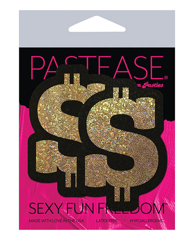 Pastease Money Glitter Dollar Sign Nipple Pasties