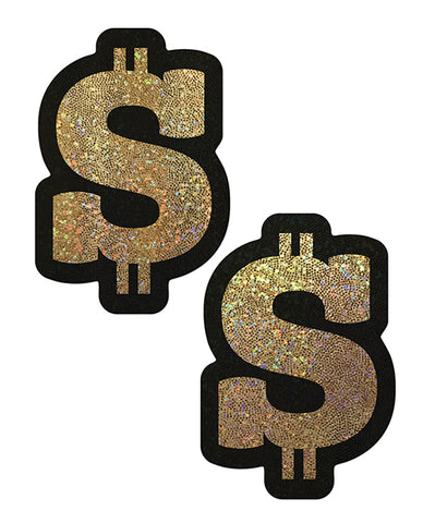 Pastease Money Glitter Dollar Sign Nipple Pasties