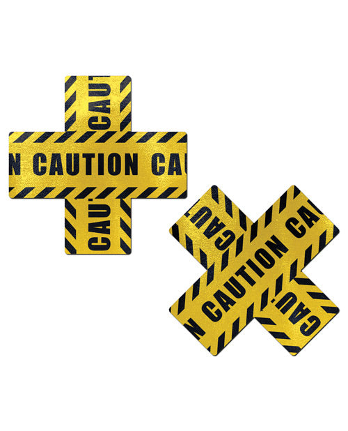 Pastease Premium Caution Cross