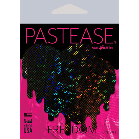 Pastease Melted Hearts - Black