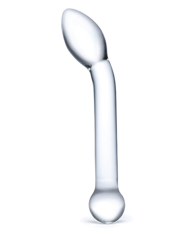 Glas 8" Slimline G-spot Glass Dildo