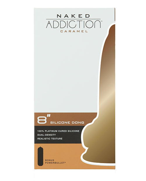 Naked Addiction 8" Dual Density Silicone Dildo