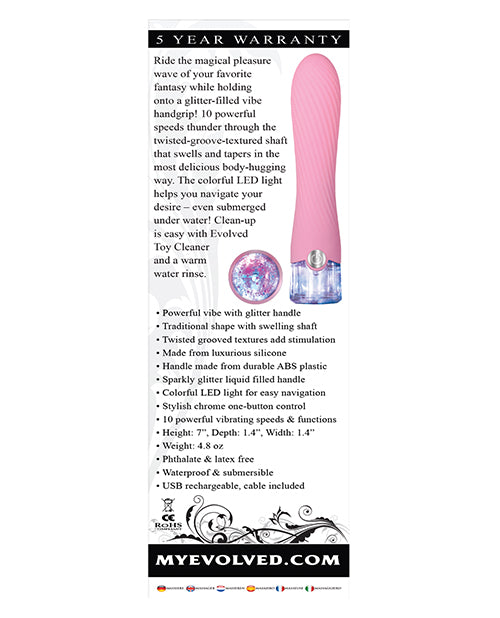 Evolved Sparkle Rechargeable Vibrator