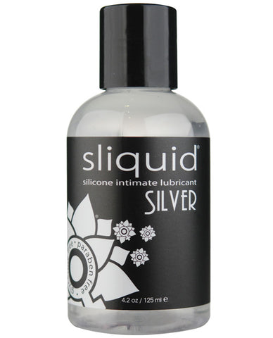Sliquid Silver Silicone Lube Glycerine & Paraben Free