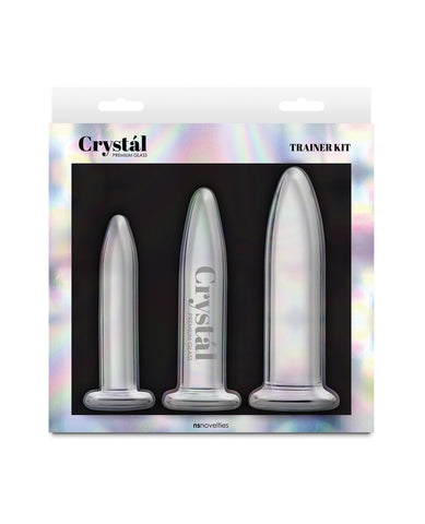 Crystal Anal Trainer Kit - Clear 3 pc Set