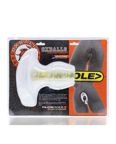 Oxballs Glowhole Hollow Buttplug with LED Insert