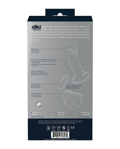 VeDO Diki Rechargeable Vibrating Dildo W/harness