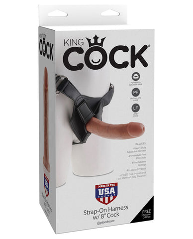 King Cock Strap-on Harness W/7" Cock