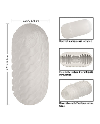 Boundless Reversible Ribbed Stroker