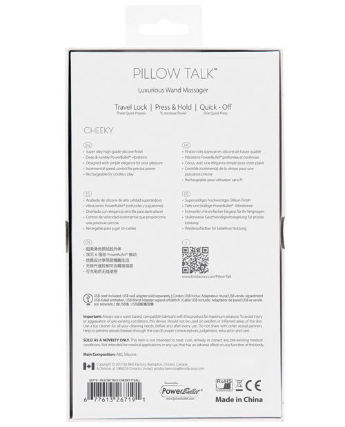 Pillow Talk Cheeky Wand