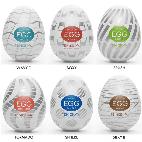 TENGA Easy Beat Egg - 6 Pack