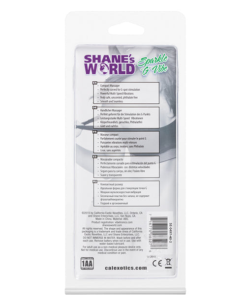 Shane's World Sparkle G Vibe